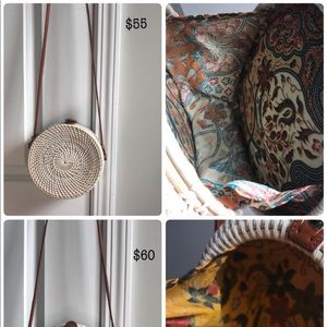 Handwoven Rattan Bag